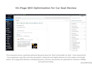 do on page SEO and content optimization manually